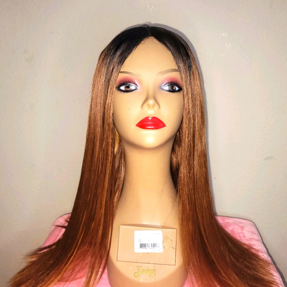 20 inch Honey Blonde Synthetic lace front wig